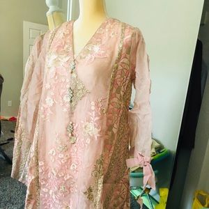 Agha Noor formal kurta formal top NWT Designer